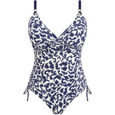 Fantasie Hope Bay Twist Front Swimsuit - French Navy